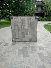 Люк под брусчатку Брус Ли Стальной, Съемная дверца Люк под брусчатку Брус Ли Стальной, Съемная дверца