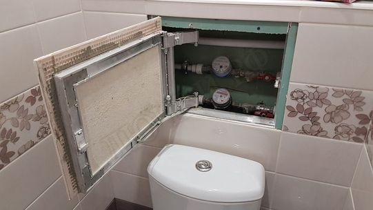 Люк под плитку Нажимной Секрет-Лайт 200*400 Люк под плитку Нажимной Секрет-Лайт 200*400