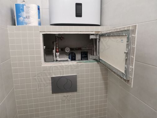 Люк под плитку Нажимной Секрет-Лайт 200*400 Люк под плитку Нажимной Секрет-Лайт 200*400