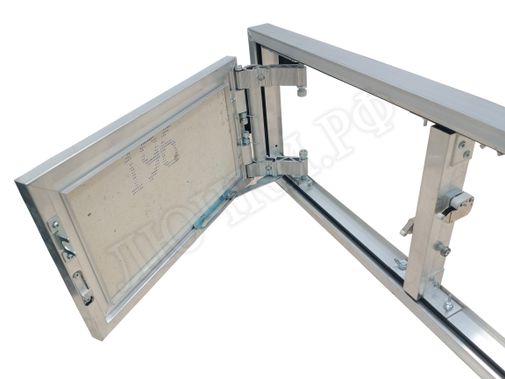 Люк под плитку Секрет 3.0, 2 створки 1250*500 Люк под плитку Секрет 3.0, 2 створки 1250*500