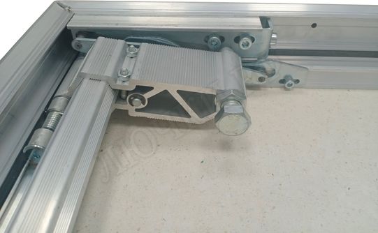 Люк под плитку Нажимной Мега Алюм 2.0, 1 створка 500*1200 Люк под плитку Нажимной Мега Алюм 2.0, 1 створка 500*1200