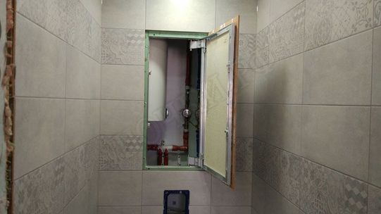 Люк под плитку Нажимной Секрет-Лайт 200*400 Люк под плитку Нажимной Секрет-Лайт 200*400