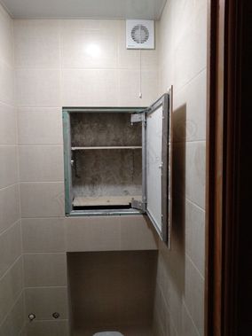 Люк под плитку Нажимной Секрет-Лайт 200*400 Люк под плитку Нажимной Секрет-Лайт 200*400