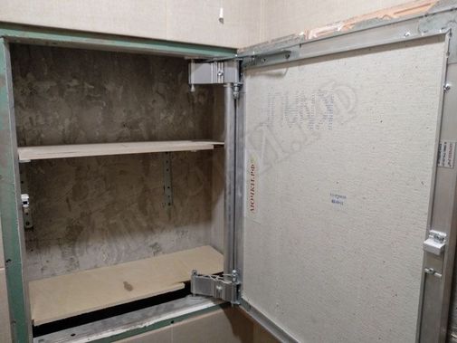 Люк под плитку Нажимной Секрет-Лайт 200*400 Люк под плитку Нажимной Секрет-Лайт 200*400