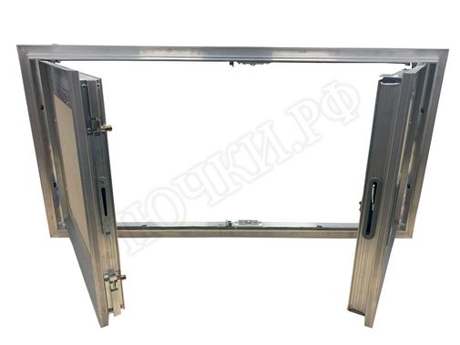 Люк-дверь под покраску Техно Противопожарный 2 створки 1700*700 Люк-дверь под покраску Техно Противопожарный 2 створки 1700*700