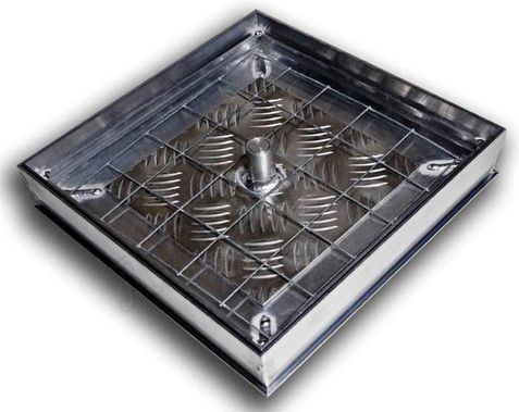 Напольный люк Премиум 54 мм 2 створки 200*1350 Напольный люк Премиум 54 мм 2 створки 200*1350