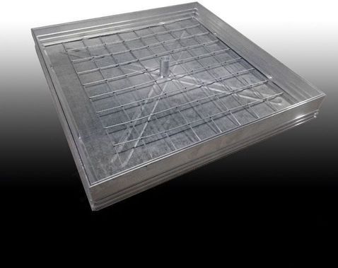 Напольный люк Премиум 54 мм 2 створки 200*1350 Напольный люк Премиум 54 мм 2 створки 200*1350