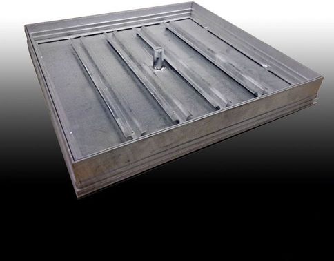 Напольный люк Премиум 54 мм 2 створки 200*1350 Напольный люк Премиум 54 мм 2 створки 200*1350