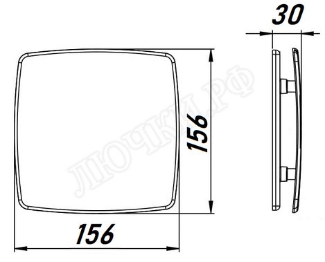Панель для вентиляторов Awenta System+, Nea, PNB100, Белый, пластик Панель для вентиляторов Awenta System+, Nea, PNB100, Белый, пластик