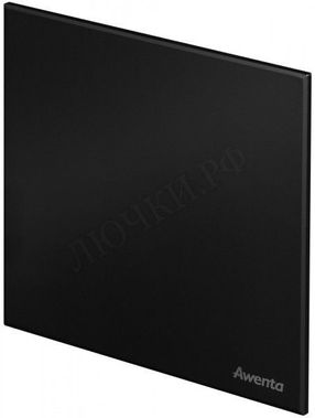 Вытяжной вентилятор Awenta System+, Turbo, 125 KWT125CTR, Trax, PTCB125M, Чёрный матовый, пластик Вытяжной вентилятор Awenta System+, Turbo, 125 KWT125CTR, Trax, PTCB125M, Чёрный матовый, пластик