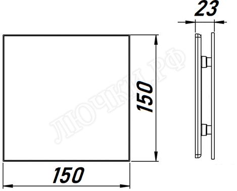 Панель для вентиляторов Awenta System+, Vortex, PXB100, Белый, пластик Панель для вентиляторов Awenta System+, Vortex, PXB100, Белый, пластик
